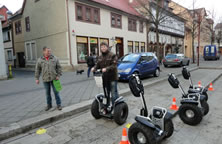 SeggyPoint - Segway Parcour Modehaus Burkhardt