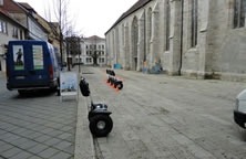 SeggyPoint - Segway Parcour Modehaus Burkhardt