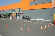 SeggyPoint - Segway Parcour OBI Markt